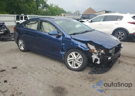 2020 Hyundai Elantra Sel from USA, damaged, VIN 5NPD84LF4LH613635